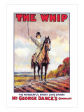 The Whip: The Wonderful Drury Lane Drama Wall Decal by Albert Morrow