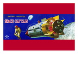 Space Captain Autocollant mural