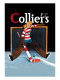 Young Girl Goalie Wall Decal