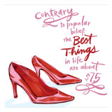 Red High Heels Vinilos decorativos