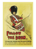 Follow the Drum Wall Decal by John Hassall