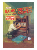 1001 Radio Questions and Answers Wall Decal