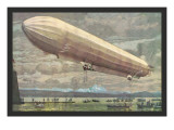 Zeppelin above Lake Constance Wall Decal