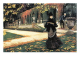 The Letter Came In Handy By Tissot Autocollant mural par James Tissot