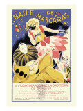 Baile de Mascaras Wall Decal