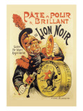 Pate Polir Brillant du Lion Noir Wall Decal