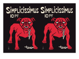 Simplicissimus Wall Decal by Thomas Theodor Heine