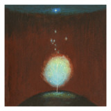 Star Tree Autocollant mural