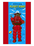 Action Planet Robot Wall Decal