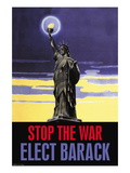 Stop the War, Elect Obama Wall Decal