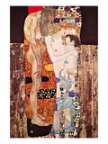 The Three Ages of a Woman Autocollant mural par Gustav Klimt