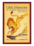 Salo d'Humoristes Wall Decal by Junceda 