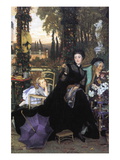 A Widow Kalkomania ścienna autor James Tissot