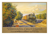 Wonderful Califonia Mode (wallstickers) af Kerne Erickson