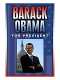 Barack Obama For President Wandabziehbild
