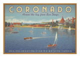 Coronado Beach Wandabziehbild von Kerne Erickson