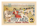 Fetes d'Arles Wall Decal