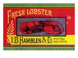 Fresh Lobster Wall Decal