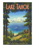 Lac Tahoe Autocollant mural par Kerne Erickson