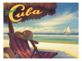 Escape to Cuba Wall Decal by Kerne Erickson