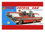 Space Patrol Car Autocollant mural