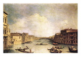 Canal Grande Wandabziehbild von Canaletto 