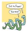 Pull My Finger Wall Decal