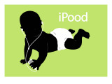 iPood Baby Wall Decal