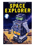 Space Explorer Autocollant mural