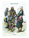 Japanese Costumes: Samurai Wall Decal