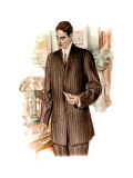 Two-Button Sack, Checking the Mail Vinilos decorativos