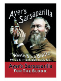 Ayer's Sarsaparilla Wall Decal