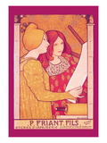 P. Friant Fils Autocollant mural par Paul Berthon