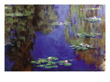 Monet - Water Lilies Wall Decal by Claude Monet
