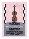 German Music Store Wall Decal by Carl Kunst