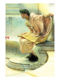 A Reading of Homer, Detail Wall Decal by Sir Lawrence Alma-Tadema