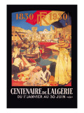 Centenaire de l'Algerie: 1830-1930 Wall Decal by Leon Cavvy