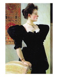 Portrait of Marie Breunig Kalkomania ścienna autor Gustav Klimt