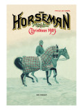 The Horseman, Christmas 1903 Wall Decal
