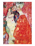 The Girlfriends Wall Decal by Gustav Klimt