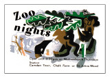 Zoo Nights Wandabziehbild