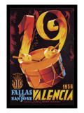 Fallas de San Jose Valencia Wall Decal