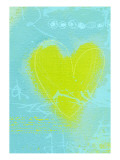 Corazón amarillo Vinilos decorativos Corazón amarillo Vinilos decorativos