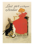 Lait Pur de la Vingeanne Sterilise Wall Decal by Thophile Alexandre Steinlen