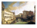 River of Mendicanti Wall Decal by Canaletto 