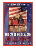 Hillary For President Wandabziehbild