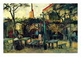 Terrace of a Cafe Autocollant mural par Vincent van Gogh