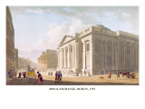 Royal Exchange, Dublin, 1792 Wall Decal by James Malton