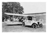 Ford Towing Plane Wandabziehbild