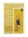 Litografia Wall Decal
